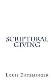 Scriptural Giving by Louis Entzminger (English) Paperback Book