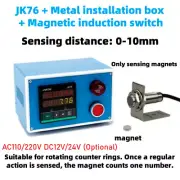 0-999999 Industrial Digital Display Meter Counter Magnetic Induction Hall Switch