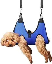 Dog Hammock for Grooming | Dog Nail Trimming Harness - Pet Sling Harness for Large Breed Small Breed Injured Large Cat Washing Bathroom Indoor