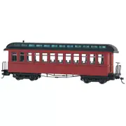 Bachmann 26398 On30 Painted & Unlettered Coach Car w/Lighted interior NIB