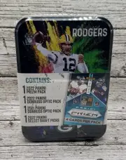 2022 Panini Football Aaron Rodgers Collectors Tin - w/ 4 Packs - New, Sealed