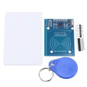 RC522 RF IC Card Reader Sensor Module with S50 Blank Card and Key Ring for Raspberry Pi, 40pin Male to Female Jumper Wires RFID Tag
