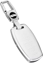 ontto 4 buttons Alu Key Fob Cover Keyring fit for Great Wall Haval Jolion 2022 H6 H7 H4 H9 F5 F7 F7X F7H H2S GMW Dargo leather Car Key Case keychain key Holder shell auto styling Accessories White 1