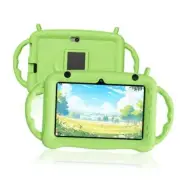 Kids Tablet 7 inch Android 12 Tablet for Kids 3-12 Toddler Tablet with Green