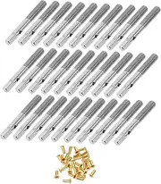 NOLITOY 1 Set String Pin: Brass Rivets for Lyre Harp Tuning Pegs Musical Instrument for Small Folk Stringed Instrument Accessories
