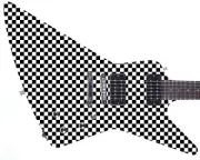 Guitar Skin Axe Re-Wrap 25" X 20" Destroyer Explorer Cheap Trick Checkers 1705