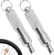 Car Valve Stem Removal Tool, 2Pcs Valve Core Removal Tool Tire Stainless Steel Valve Stem Tool,Valve Core Removal Tool,Stainless Steel Valve Core Remover Tool,Tire Valve Stem Tire Repair Install Tool