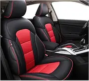 Full Coverage Car Seat Cover， Compatible for Ford Focus 2 1 MK3 Mondeo MK4 Fiesta MK7 Kuga Fusion Ranger Explorer 5 Customized Leather Car Seat Covers(Color 13)