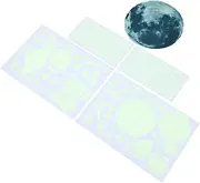 Kisangel 1 Set Self Adhesive Night Luminous Stickers for Bedroom Decor Glow The Dark Decals Removable and for DIY Interior Decoration