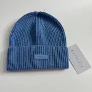 NWT ATHLETA Cozy Hour Beanie Cuffed Periwinkle Blue One Size