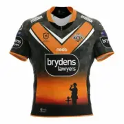 Wests Tigers 2021 NRL Mens & Kids Authentic Steeden Anzac Jersey