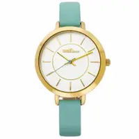 在飛比找ETMall東森購物網優惠-ViVi Fleurs 甜美年代皮革時尚腕錶VI002-54