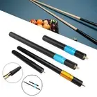 2x Pool Cue Extender Telescopic Portable Snooker Pool Cue Extension Rod