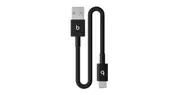 Beats USB-A to USB-C Woven Short Cable (20 cm / 8 in.) – Bolt Black