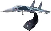 Diecast Model Plane -27 from Russian Airlines at 1:100 Scale