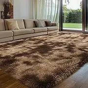 Rugs Living Room 140x200cm, Coffee Area Rugs for Bedroom, Washable Anti Slip Extra Large Shaggy Soft Rug Fluffy Modern Floor Carpets Mat Beside Carpet for Kids Living Room