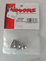 Traxxas 3167 - Screws, 4x15mm countersunk machine (6) NEW TRA3167