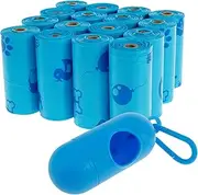 16 Rolls Baby Nappy Sacks for Diaper Waste and Pet Waste - Poo Bags for Home Use (Style 2)