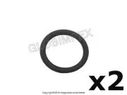 BMW E34 Oil Separator to Connector O-Ring Set of 2 REINZ +1 YEAR WARRANTY (for: BMW)