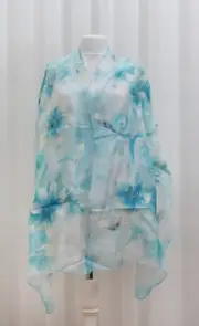 Felt Scarf Nuno Felted Shawl 24.41" x 76.77" BRAND NEW FAST Shipment 12313