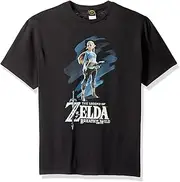 [Nintendo] Men's Breath of The Wild Zelda Paint T-Shirt