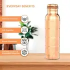 Copper Lining Water Bottle Leak-proof & Rust-proof BPA free non-toxic 950 ml