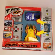 VTG 2002 Tyco RC Radio Control Power Changers Mattel Wheels Yellow New In Box