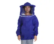 Professional Beekeeping Protective Jacket Suit Bee Keeping Beekeeper Equipment Blue