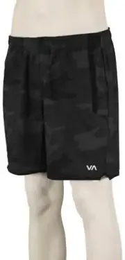 RVCA Yogger Stretch Athletic Shorts - Camo - New