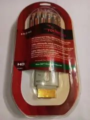 Xbox 360 Rocketfish HD Component Video/Stereo Gaming Cable RF-XBXCV 2007