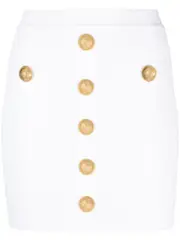 [Balmain] Balmain-Minigonna In Maglia A Coste-Donna 36 FR