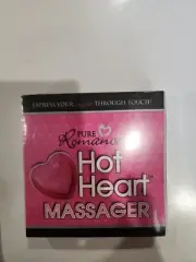 NEW NIB Pure Romance Sensuous Heart Heat Pack Massager Click Activated Reusable