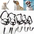 Anti Barking Dog Halter Training Leash Dog Nylon Muzzle Training Head Collar
