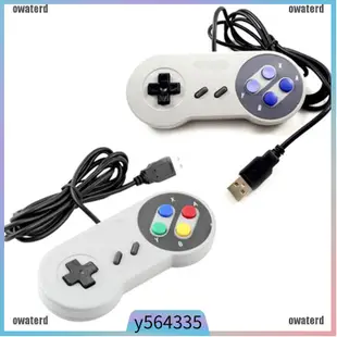 USB Retro Super Controller For SF SNES PC Windows Mac Game A