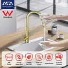 ACA Gold Touch Sensor Pull Out Spout Kitchen Mixer Tap Laundry Sink Faucet WELS