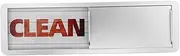 KITANDOVE Dishwasher Magnet Sign Clean/Dirty Magnetic Indicator for Home Commercial Kitchen Stylish Sturdy
