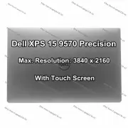 15.6" Dell XPS 15 9570 Precision 3840X2160 LCD Screen LED Display Assembly 5CPJ2