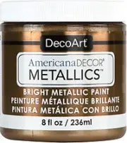 DecoArt Americana Decor Metallics 8oz - Antique Bronze
