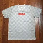 New Supreme Checker Soccer Jersey Top Tee Logo Box Spring Summer 2016 Size Large