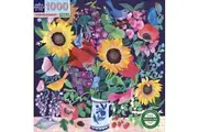 1000pc eeBoo Jigsaw Puzzle 58.4cm Educational Play Game Summer Bouquet 14+