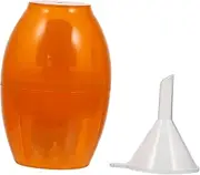 SOESFOUFU 1 Set Applicator Eye Dropper Droppers Dying Hair Bottle Empty Bottle for Dying Hair Orange