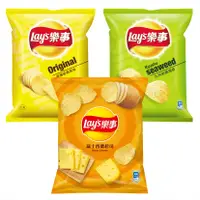 在飛比找蝦皮商城優惠-LAY S樂事-香濃起士/原味/海苔 34G【佳瑪】