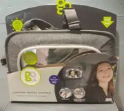 Go by Goldbug Backseat Lighted Convex Carseat Travel Mirror Keep Baby in Vi UE36