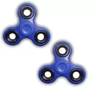 2 x FINGER SPINNER FIDGET STRESS TOY FOCUS STRESS GAME