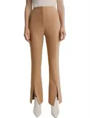 WITCHERY CF SPLIT PANT BARLEY SIZE 4 RRP $170