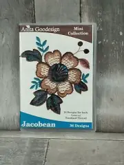 Anita Goodesign Mini Collection JACOBEAN Embroidery CD 36 Designs 23MAGHD