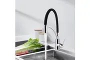 Flexible Spout Kitchen Mixer Tap Round pull down head Laundry Kitchen Sink Faucets Pull out tap Chrome WELS ACA