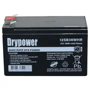 Drypower 12SB36WHR 12V 36W Cell 10min SLA High Rate Battery for Stand by UPS