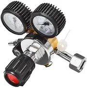 Pressure Gauge CO2 Gas Bottle Regulator Carbon Dioxide CO2 Regulators Pressure Reducer for Beverage Beer Double Gauge Regulator Gauge Meter Valve