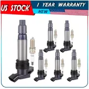 6 For 3.0L L6 Volvo S60 S80 V70 XC70 3.2L XC90 Ignition Coil Spark Plug (for: Volvo)